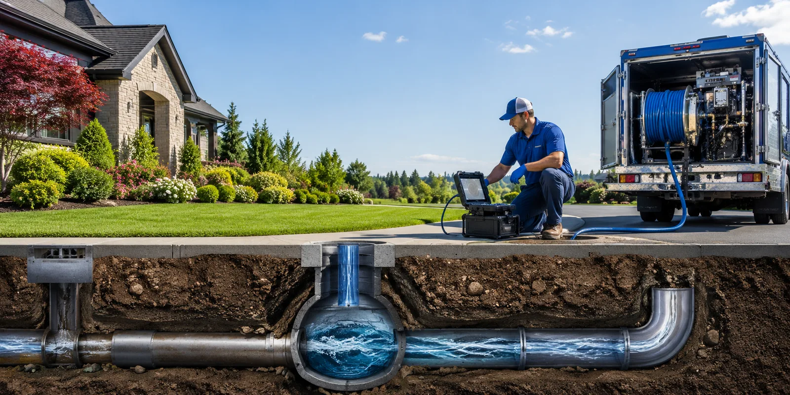 Drainage restoration information for Gruetli Laager, TN